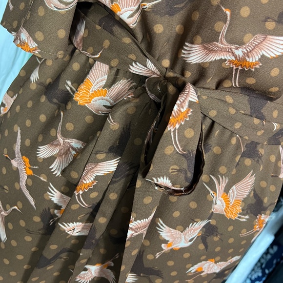 NWOT |•HAPPY X NATURE•| Stand Out Nature Featured Dress 100% Recycled Size XL - Picture 10 of 16